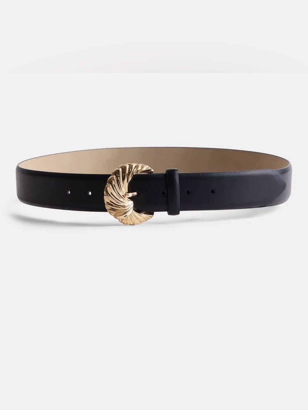 Scoop black ornate buckle belt size 3Xl